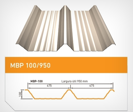 MBP 100 / 950 Telhas Simples